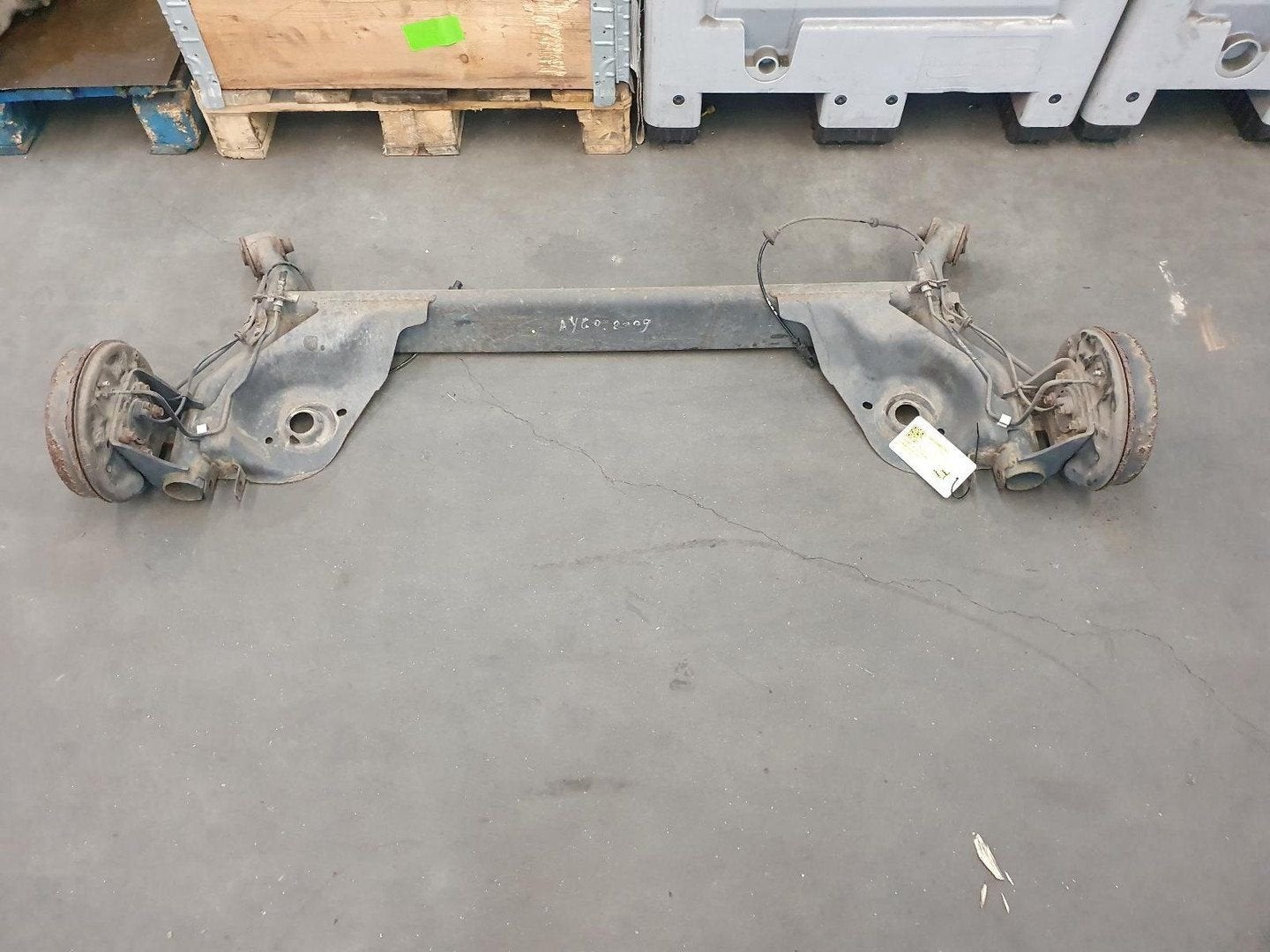 TOYOTA AYGO 1.0-12V + STARRE ACHTER AS 421100H010 2007, Ophalen of Verzenden, Gebruikt, ARN erkend