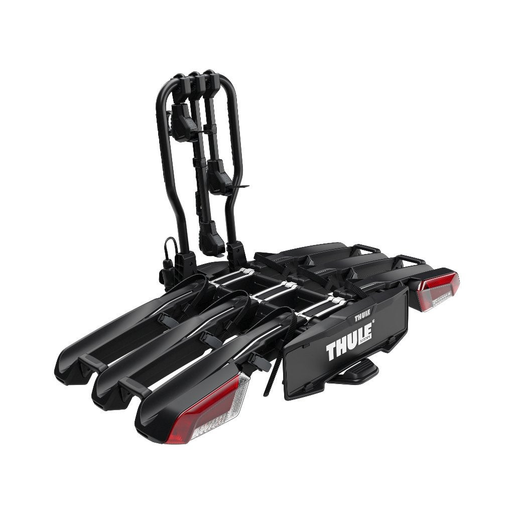 Thule Easyfold 3 (3 fietsen) PROMO, Autos : Divers, Porte-vélos, Neuf, Support d'attelage, 3 vélos ou plus, Pneus larges, Vélo électrique