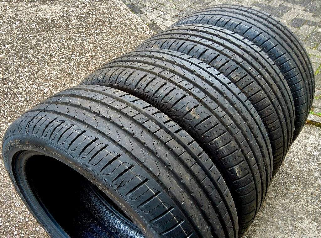 Nouveaux pneus été Pirelli Cinturato P7 215/45-18, 215 mm, Pneus été, Enlèvement, Utilisé