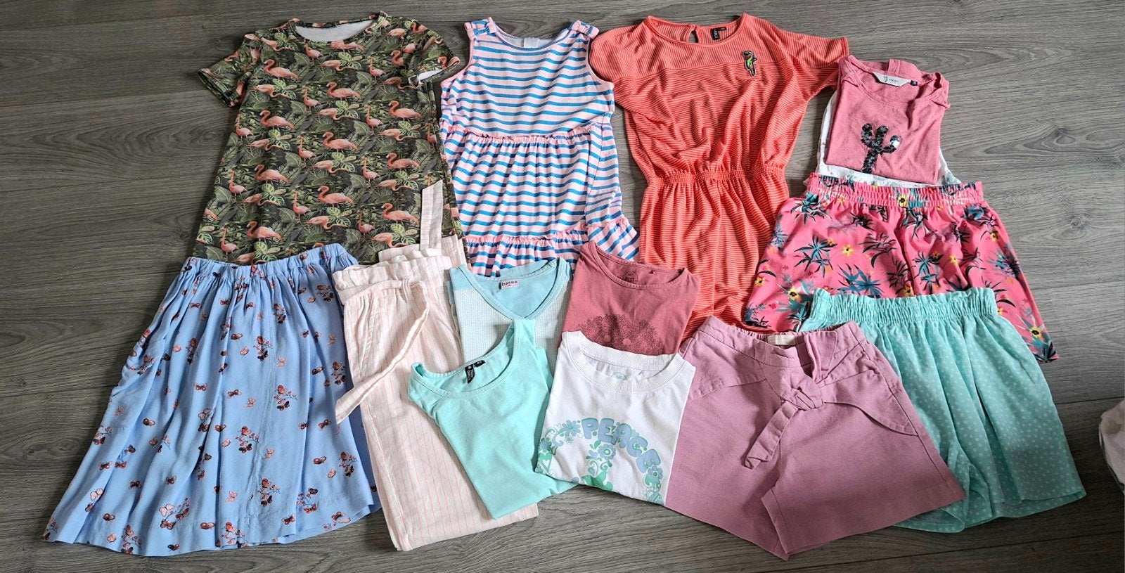Mooi pakket meisjeskledij maat 140., Enfants & Bébés, Vêtements enfant | Taille 140, Enlèvement