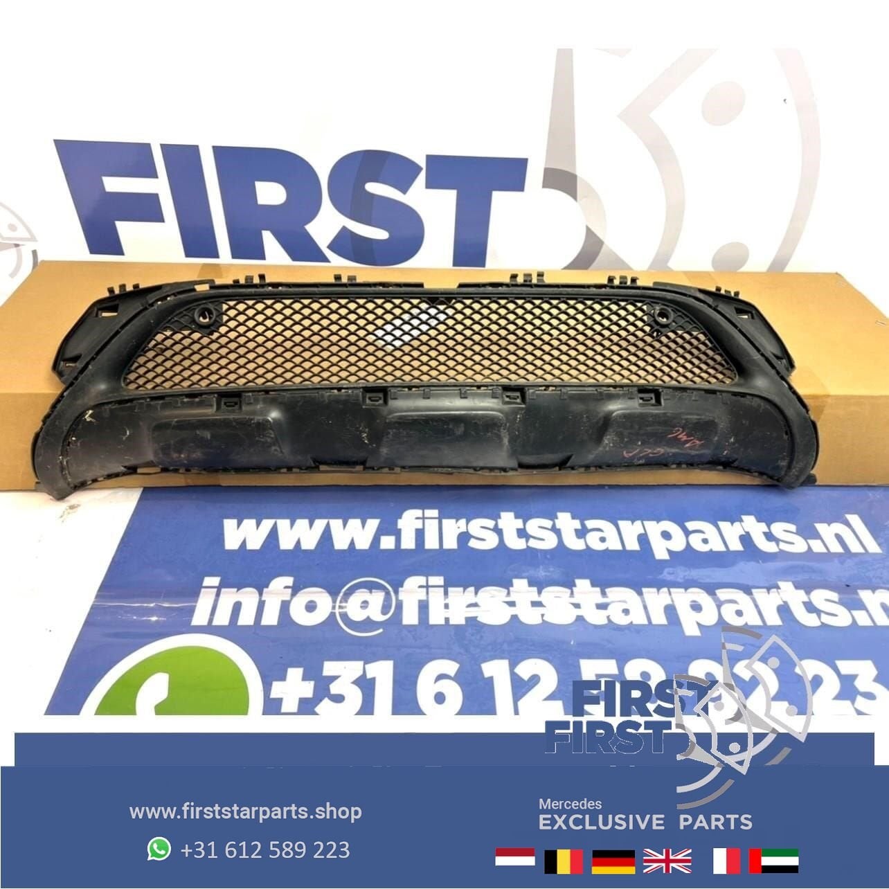 W156 X156 GLA KLASSE AMG BUMPER ROOSTER VOORBUMPER MIDDEN RO, Utilisé, -, -, Enlèvement ou Envoi