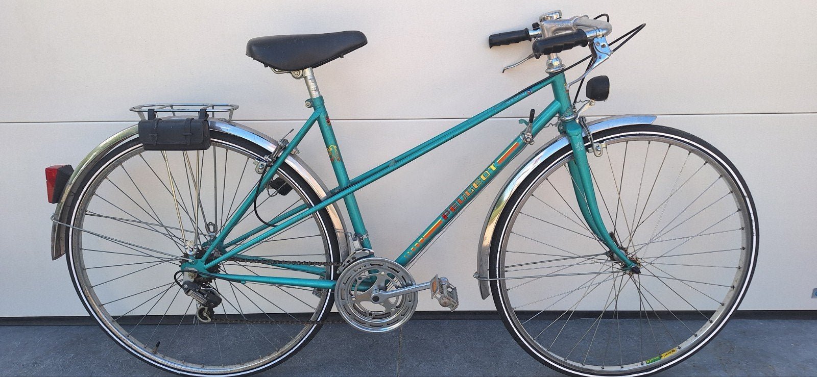 Peugeot mixte vintage fiets in zeer goede staat, Fietsen en Brommers, Fietsen | Dames | Sportfietsen en Toerfietsen, 28 inch, Gebruikt