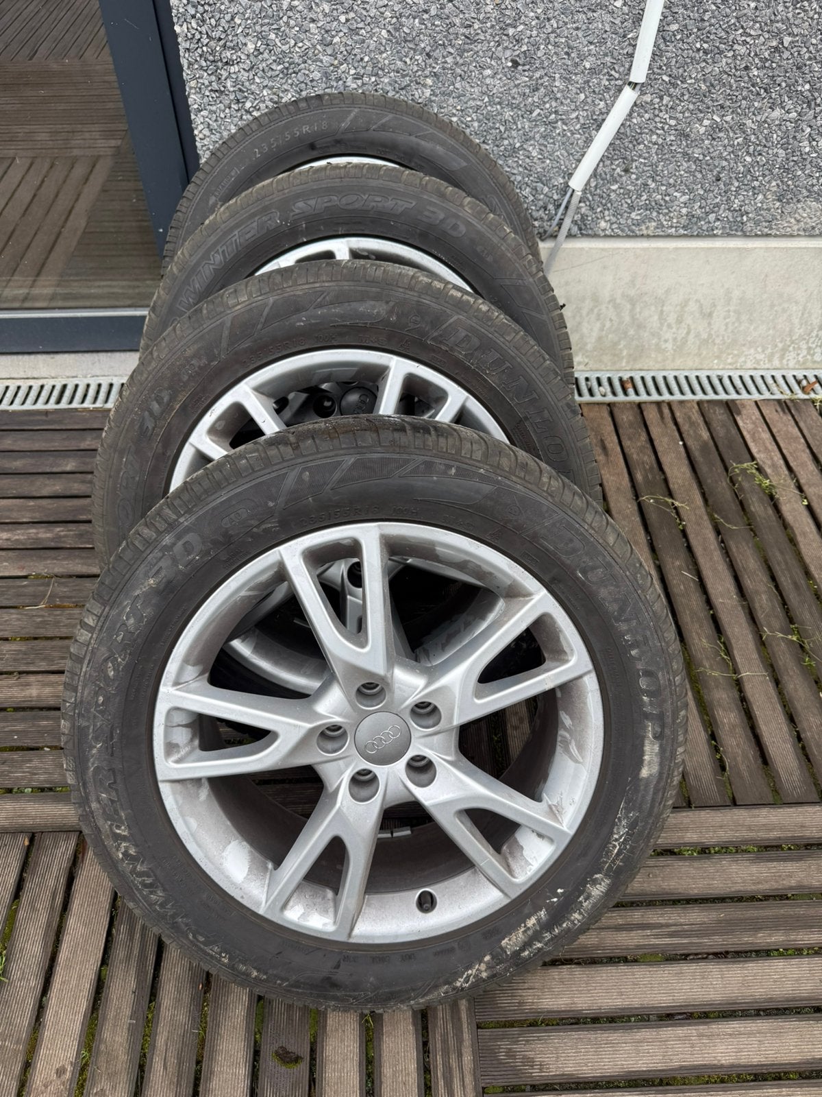 Audi a6 allroad winterbanden, Autos : Pièces & Accessoires, Pneus & Jantes, Enlèvement, Pneus hiver