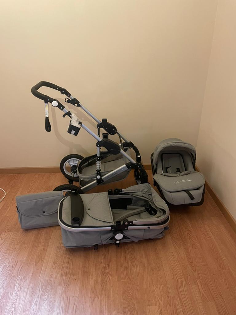 Nieuwe kinderwagen mino bambino, Neuf, Autres marques, Avec siège auto, Enlèvement