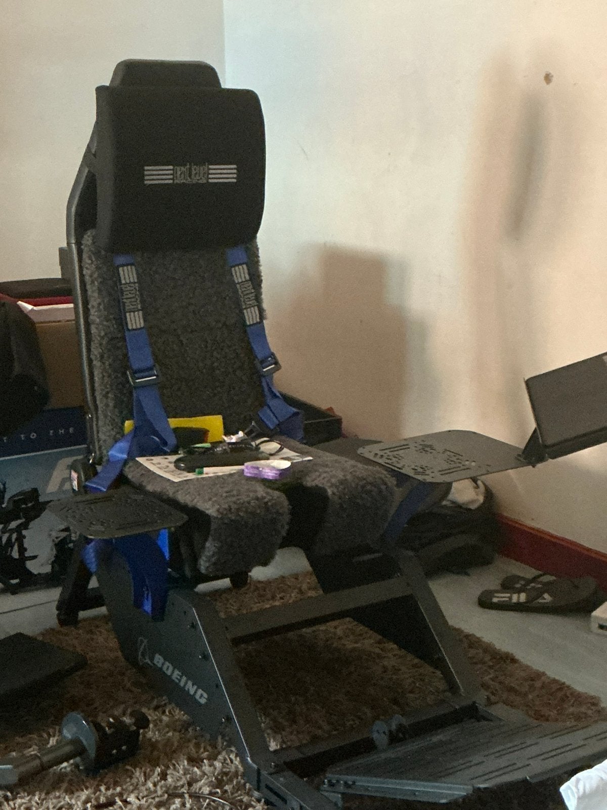 Siège pour simulateur de vol/BOEING NEXT LEVEL RACING, Enlèvement ou Envoi, 1 joueur, Virtual Reality, Comme neuf