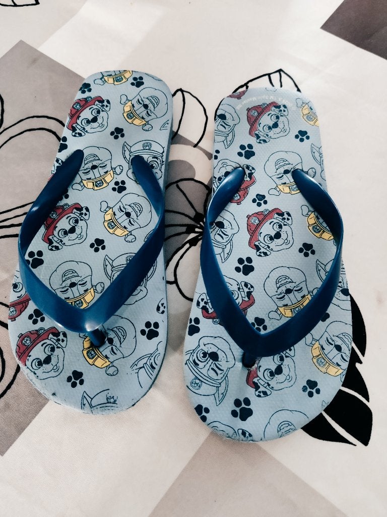 Teen slippers paw petrol maat 27/28, Enlèvement ou Envoi, Utilisé, Autres types