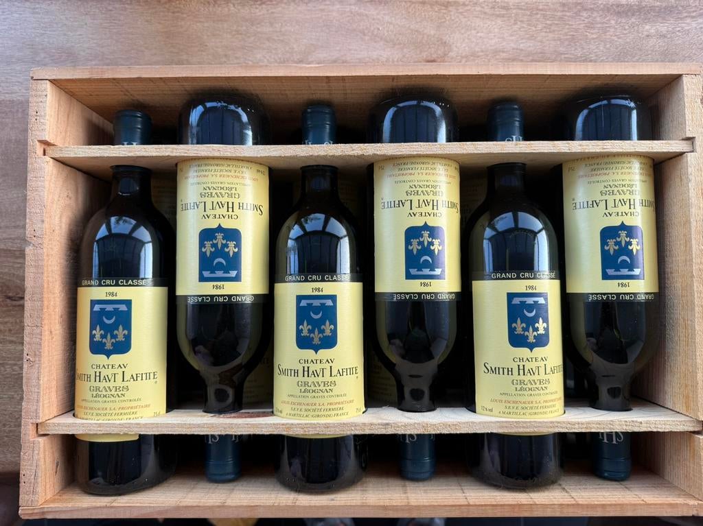 Château Smith Haut Lafitte Graves 1984 - Grand Cru Classé, Verzamelen, Wijnen, Ophalen of Verzenden, Nieuw