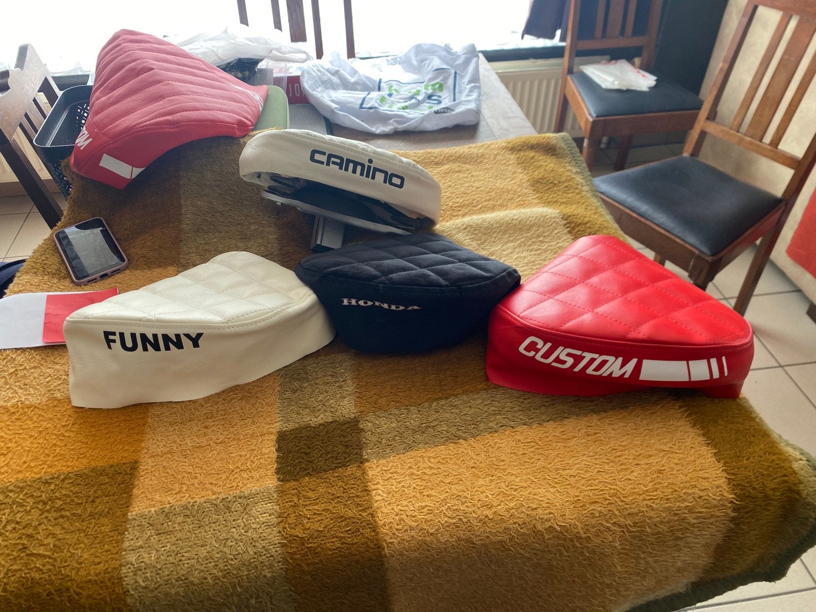honda camino, Enlèvement ou Envoi, Comme neuf, Selle
