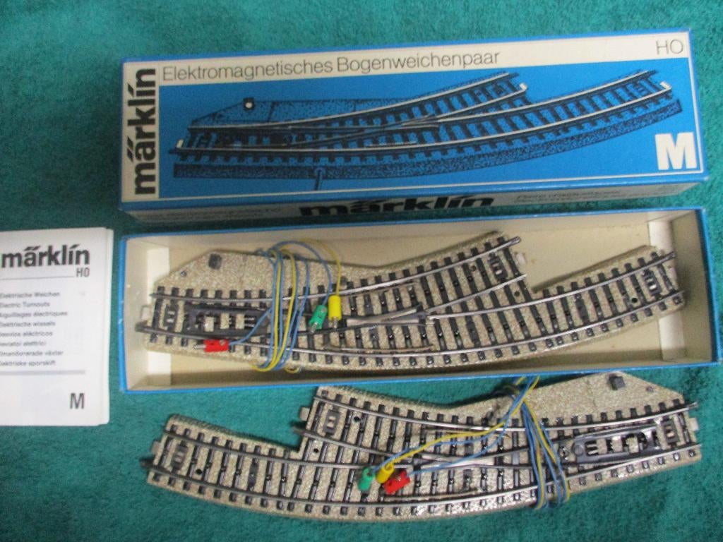 Marklin Aiguillages 5140, Hobby & Loisirs créatifs, Enlèvement ou Envoi, Utilisé, Rails, Märklin