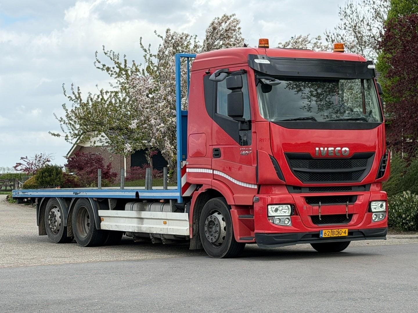 Iveco AS260SY/PS 460 PK!6x2 OPEN BAKWAGEN!EURO6! DK1206, Auto's, Bestelwagens en Lichte vracht, 11120 cc, Euro 6, Overige kleuren