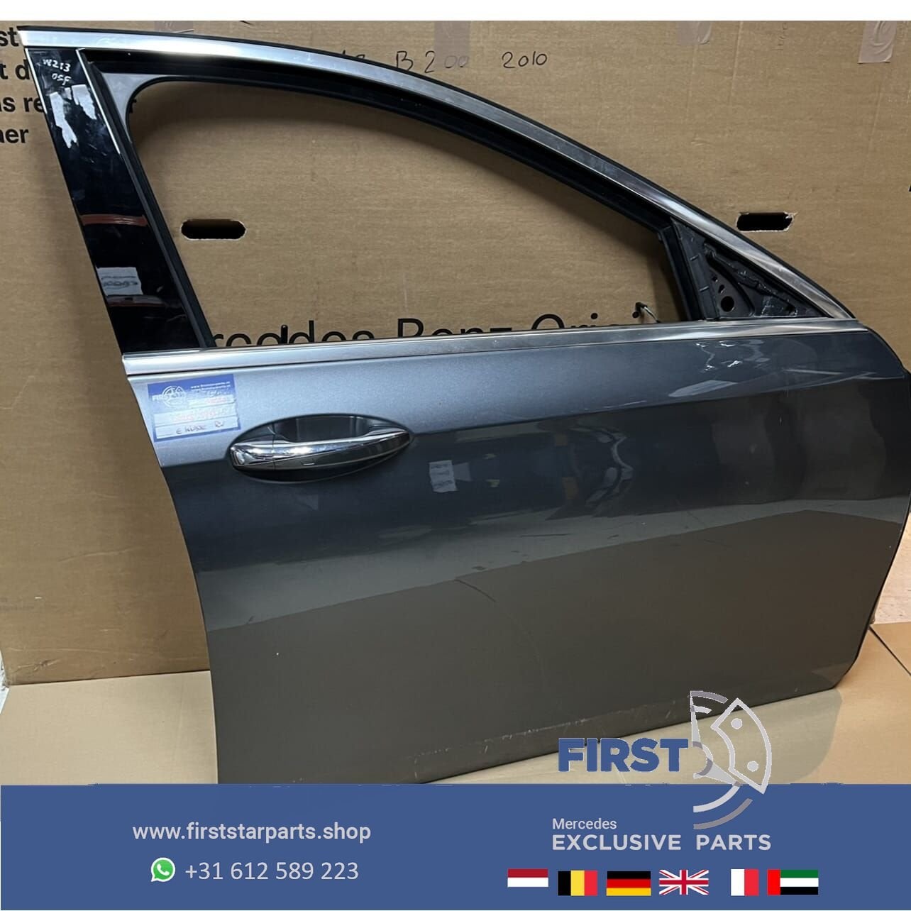 W213 deur portier compleet rechts voor Mercedes E Klasse 201, Utilisé, Porte, Avant, -