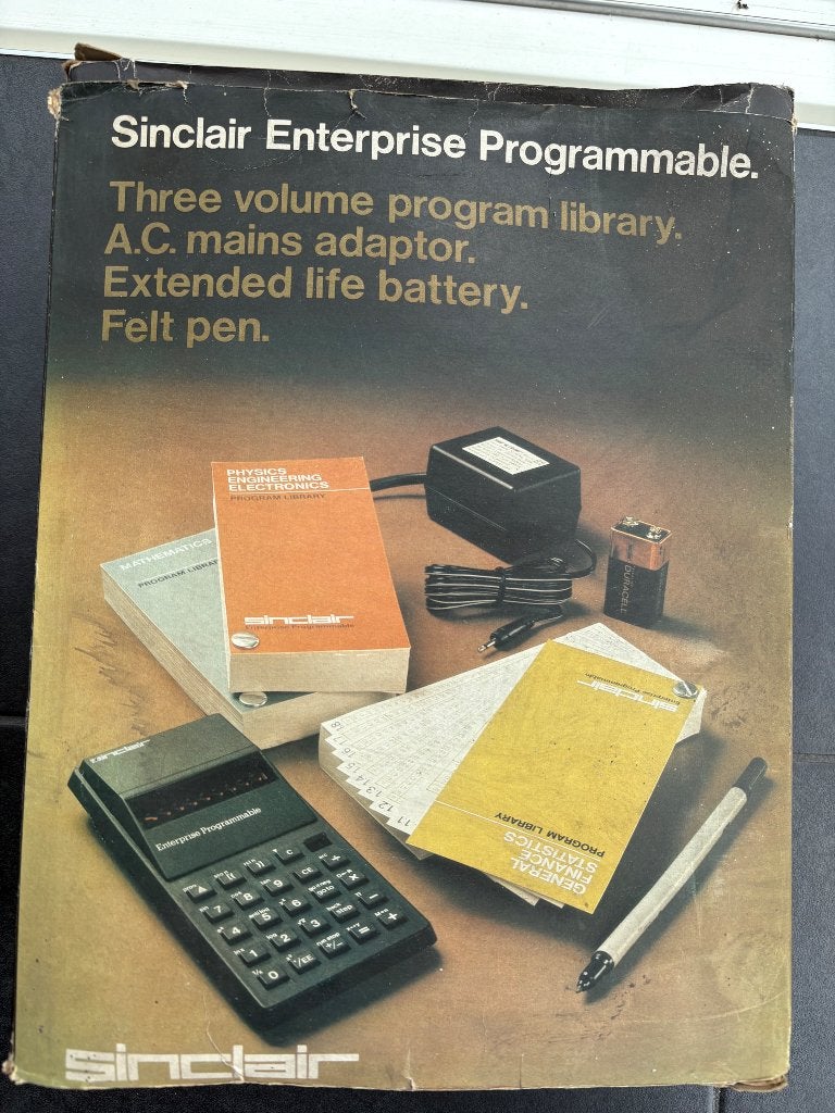 Sinclair Enterprise Programmable 1978, Computers en Software, Vintage Computers, Ophalen