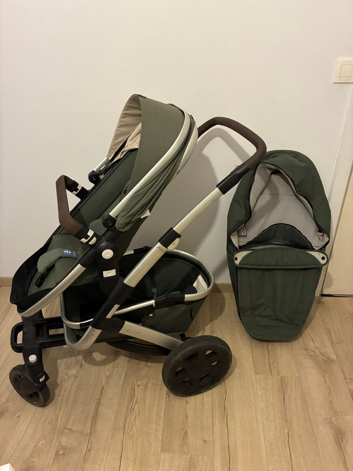 Joolz geo 2 marvellous green, Autres marques, Poussette combi, Avec nacelle, Enlèvement