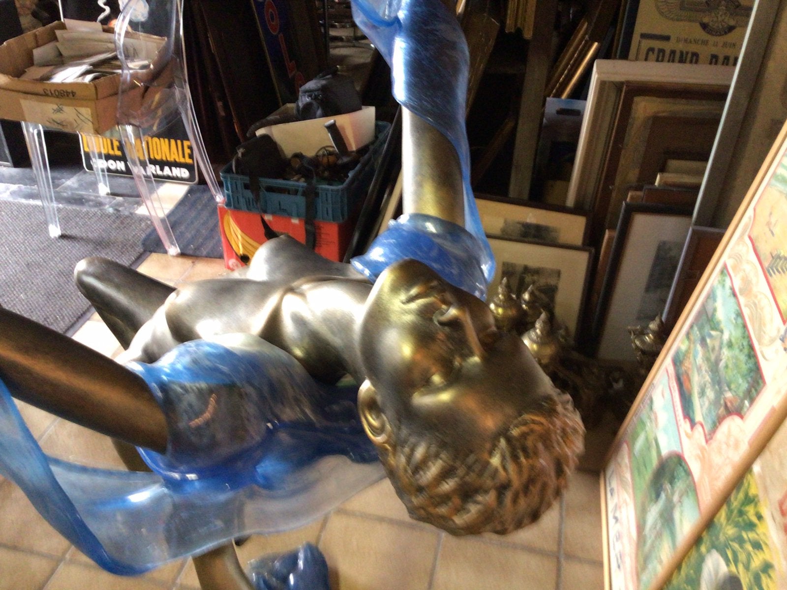 Pintus, Enlèvement, Sculpture