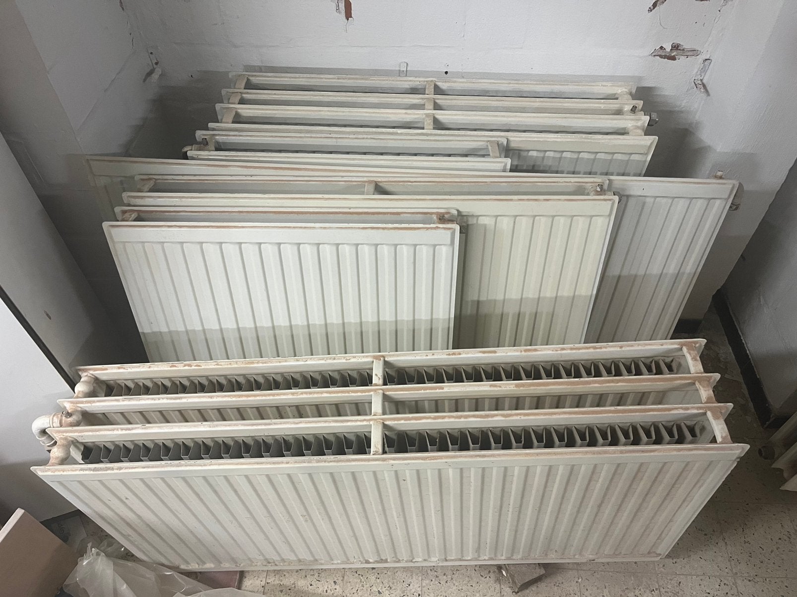 Radiators te koop, Doe-het-zelf en Bouw, Verwarming en Radiatoren, Ophalen, Gebruikt