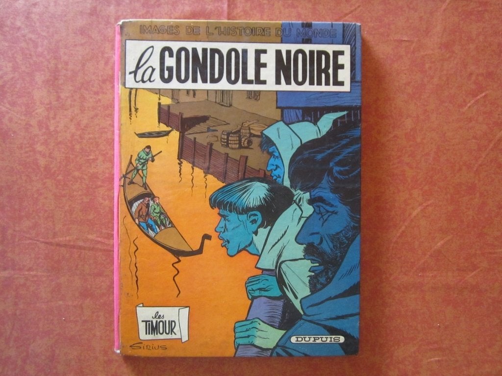 Timour - La gondole noire - E.O., Gelezen, Eén stripboek, Ophalen of Verzenden, Sirius