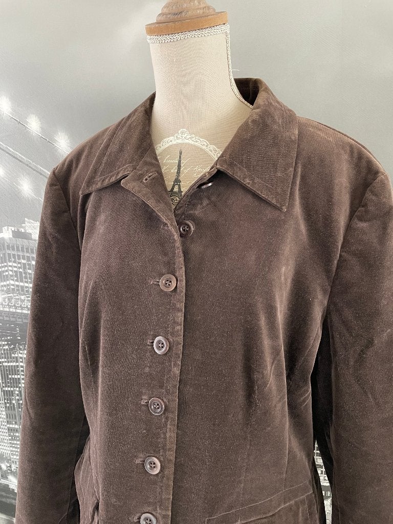Blazer - merk Hucke - maat 42, Vêtements | Femmes, Pulls & Gilets, Taille 42/44 (L), Comme neuf, Brun, Hucke