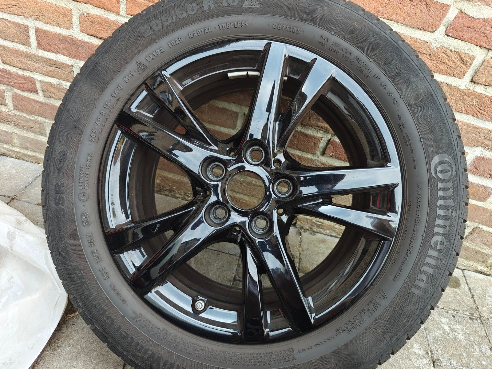 4 jantes alu BMW série 1 F40 Styling 473 sur pneus hiver, Pneus hiver, 16 pouces, Pneu(s), Enlèvement