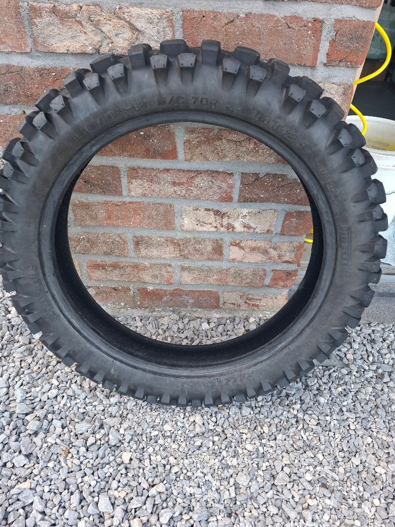 pneu moto, Enlèvement