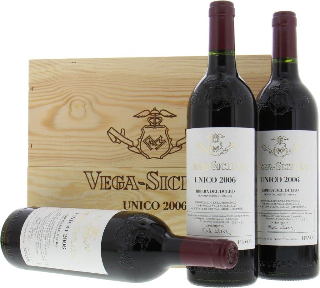 Coffret 3 bts Vega Sicilia Unico 2014 ou 2015, Verzamelen, Ophalen, Spanje, Nieuw, Rode wijn