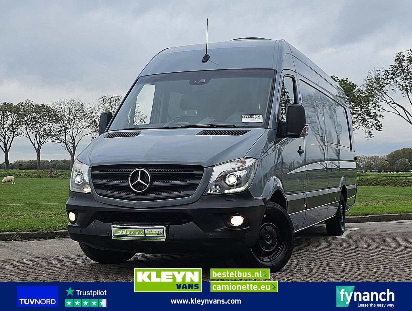 Mercedes-Benz SPRINTER 316 XXL L4H2 EURO6 ac automaat standk, Autos, Argent ou Gris, Achat, Verrouillage central, Entreprise