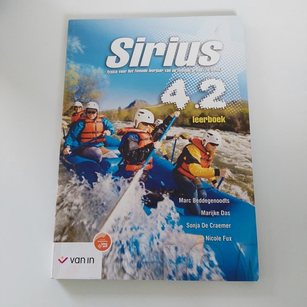 leerboek Sirius 4.2, Boeken, Schoolboeken, Ophalen of Verzenden, Nieuw, Nederlands, Diverse auteurs