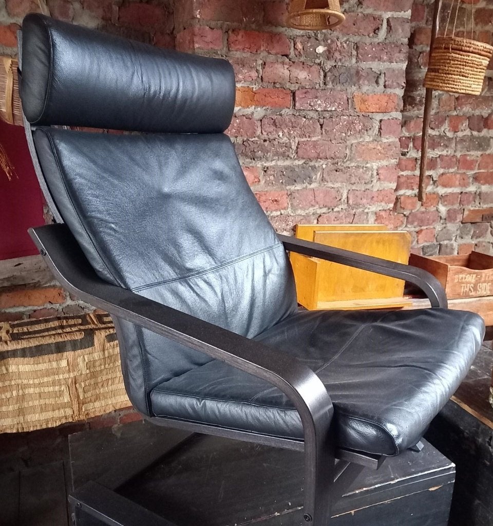 Fauteuil Vintage Ikea Pöang, Maison & Meubles, 75 à 100 cm, Minimaliste, moderne, Enlèvement, Utilisé