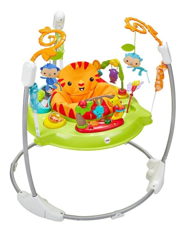 Fisher Price jungle jumperoo, Ophalen, Gebruikt, Overige typen, Met licht