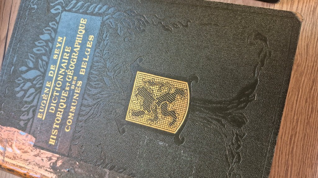 Dictionnaire des Communes Belges - Eugène De Seyn, Boeken, Gelezen, 19e eeuw, Ophalen of Verzenden, Eug. De Seyn