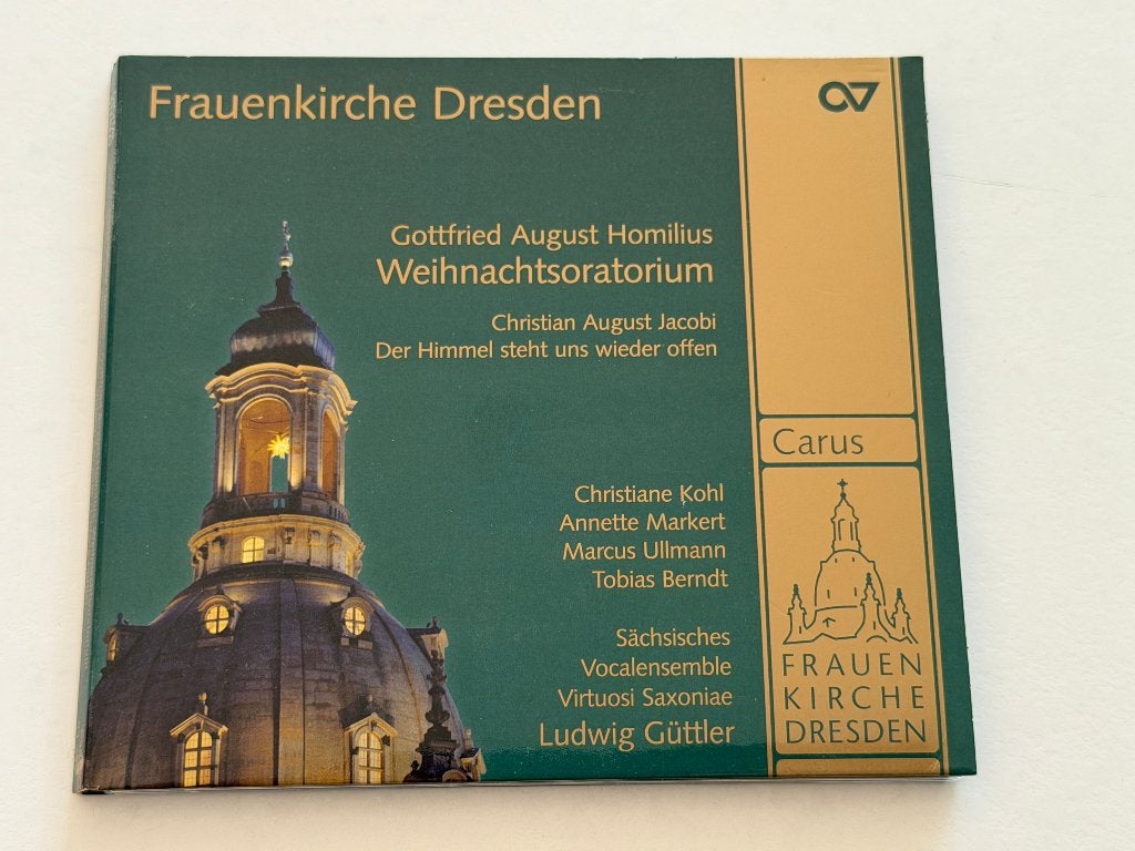 Gottfried August Homilius - Weihnachtsoratorium, CD & DVD, CD | Classique, Enlèvement ou Envoi, Utilisé