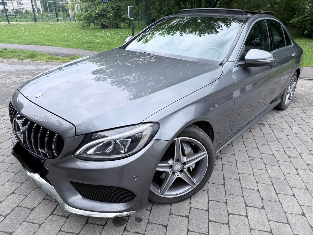 Mercedes Benz C200 CDI AMG line full, Auto's, Leder, Bedrijf, 5 deurs, 2143 cc