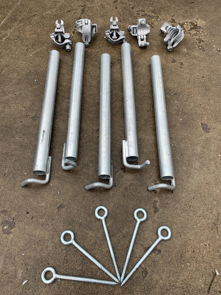 Piton soudé– Ancrage – Raccord, Enlèvement, Neuf, 250 mm ou plus, Autres types