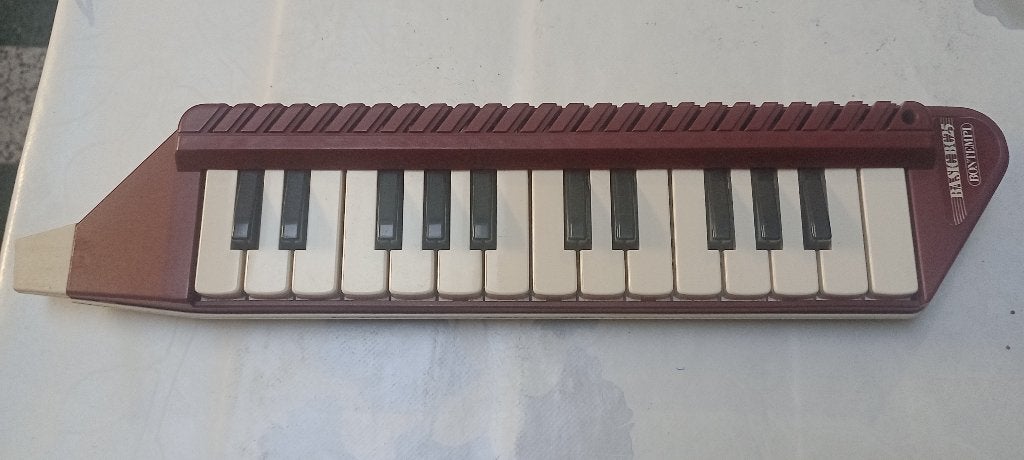 Mélodica Bontempi Basic BC25 - Vintage piano met mondstuk, Ophalen of Verzenden, Overige typen