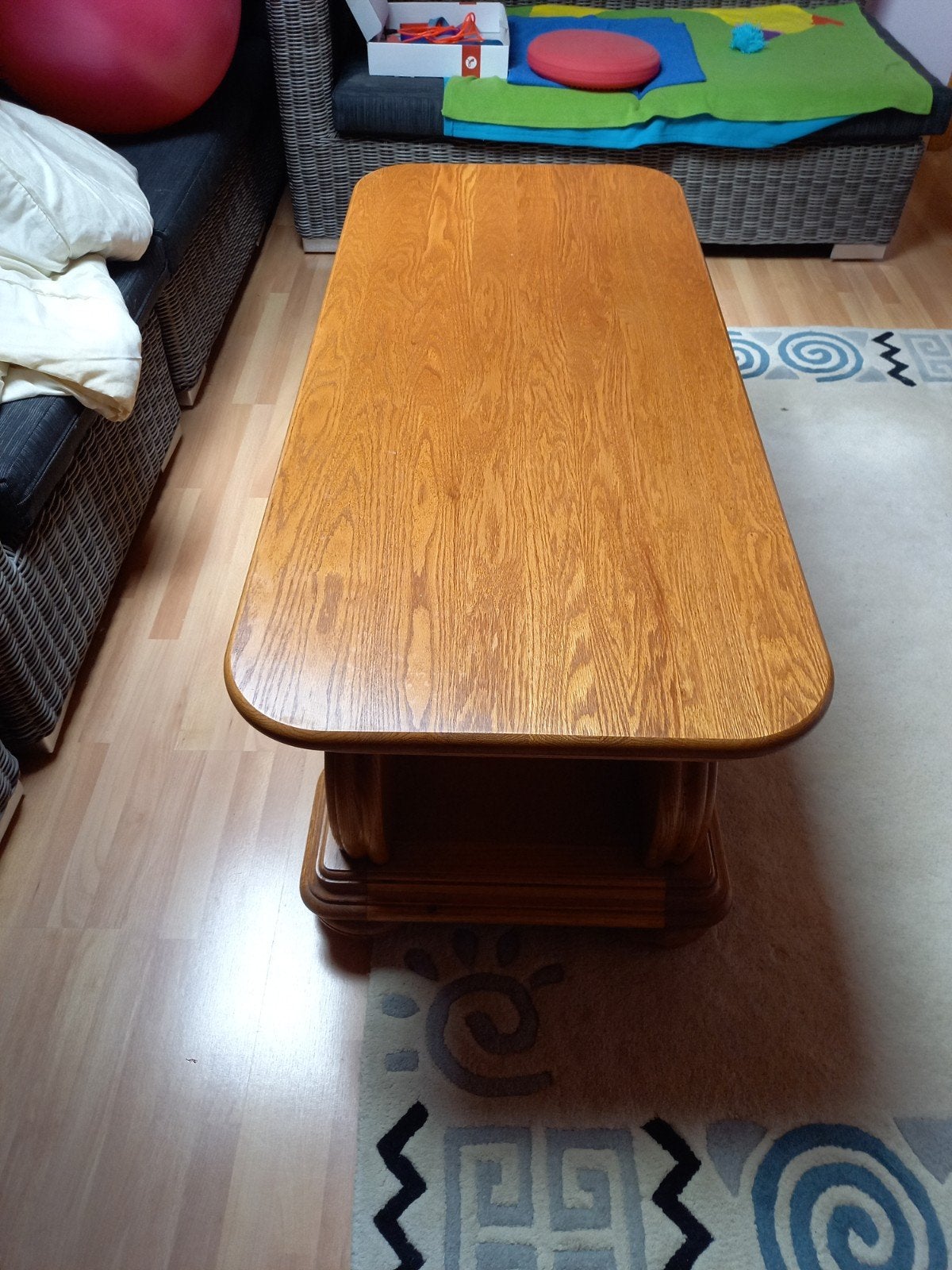 salontafel, Ophalen