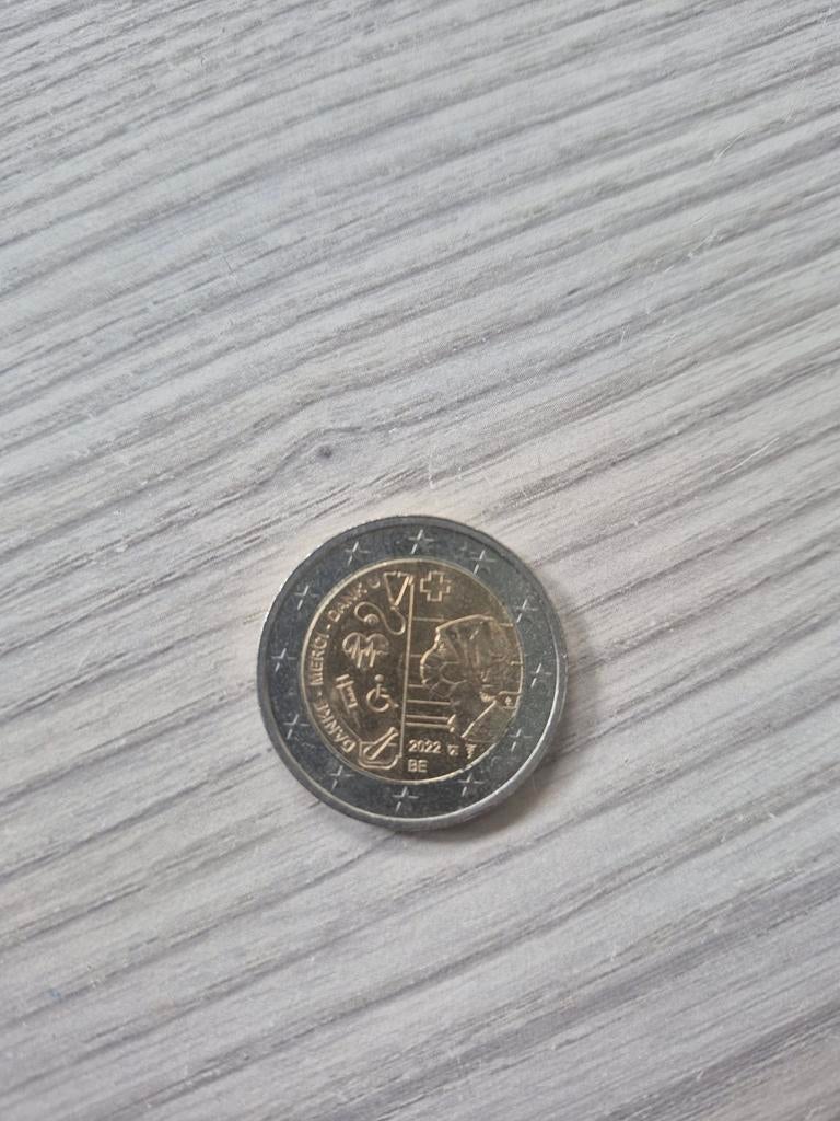 Herdenkingsmunt Corona, 2 euro, 2 euro, België, Ophalen of Verzenden, Losse munt
