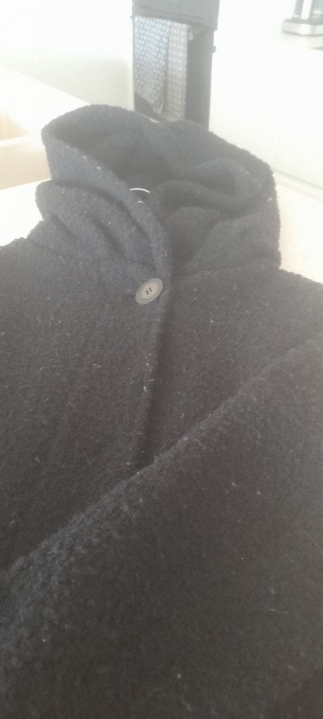 Dames winterjas, Ophalen, Zo goed als nieuw, Maat 38/40 (M), Zwart