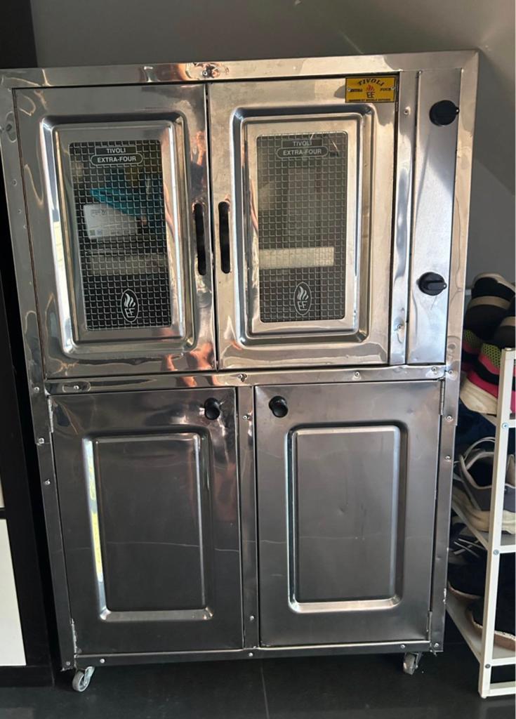 Gas oven, Ophalen, Zo goed als nieuw