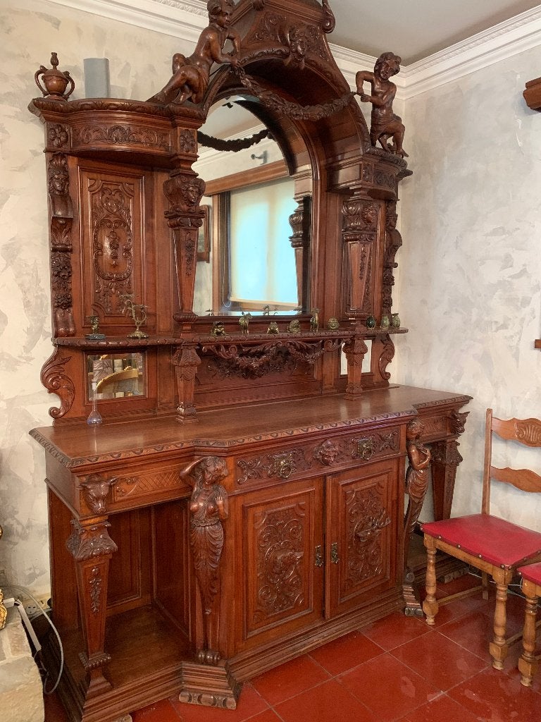 Ensemble de mobilier de style ancien, Enlèvement