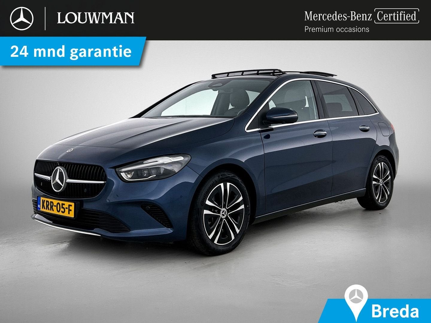 Mercedes-Benz B 250 e Plug-In Hybride Trekhaak | Panoramadak, Auto's, Mercedes-Benz, Automaat, Monovolume, Zwart, Blauw