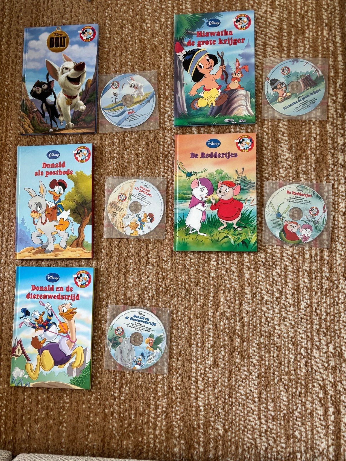 Disney Club (voor)leesboekjes met luister cd, Boeken, Ophalen, Disney Club, Cd, Kind