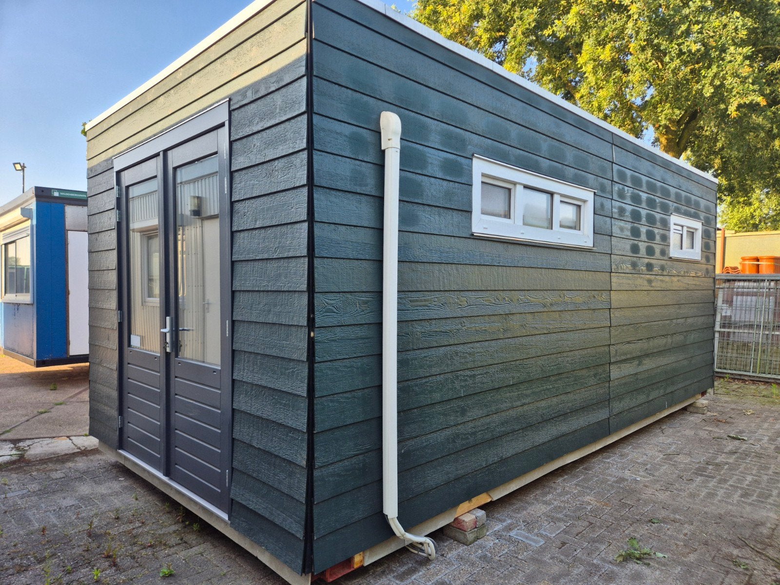 Zorgunit 3,5x7m mantelzorgwoning woonunit bouwkeet unit, Jardin & Terrasse, Enlèvement