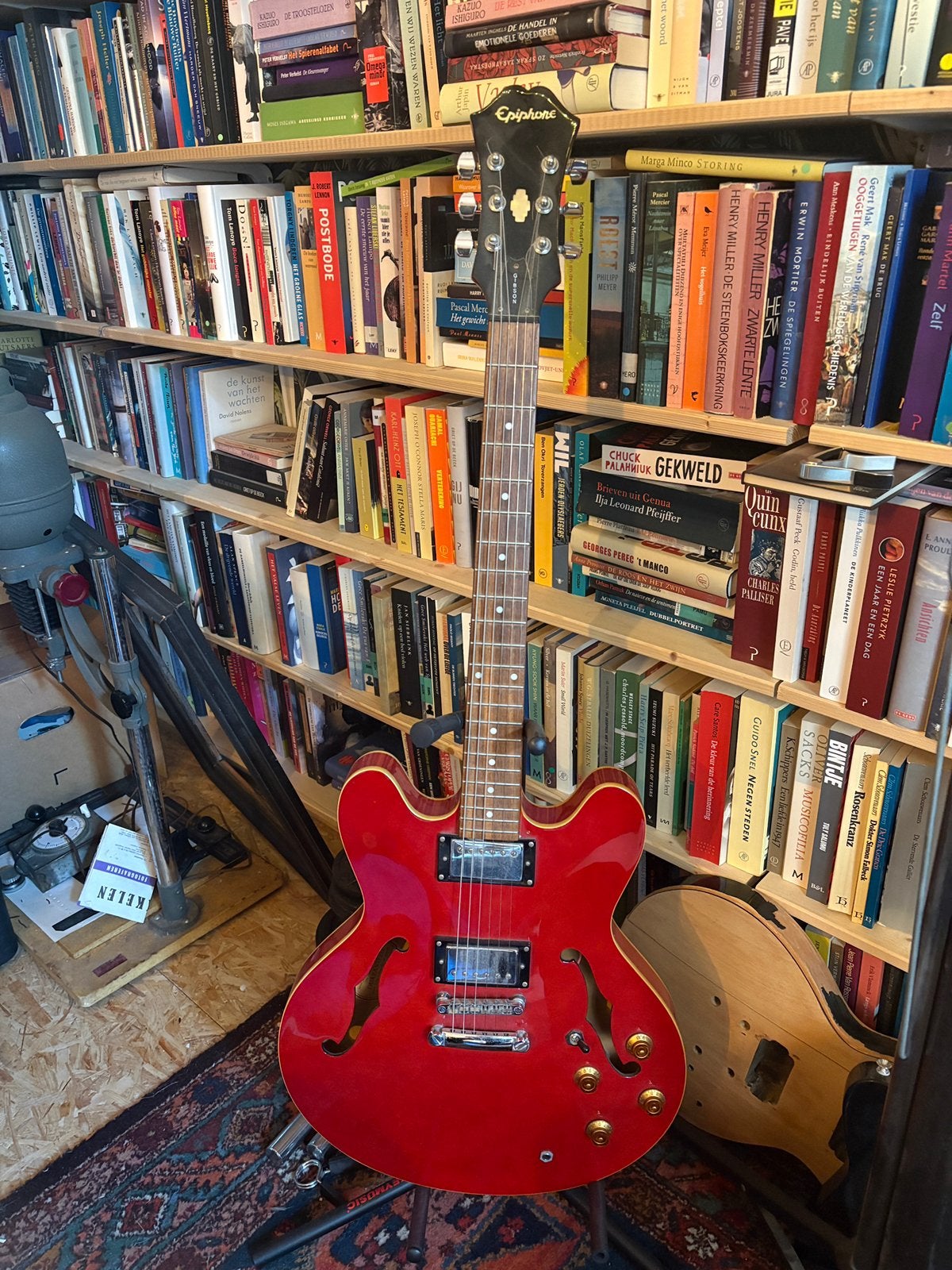 Epiphone Es-335, Muziek en Instrumenten, Ophalen, Gebruikt, Semi-solid body, Epiphone