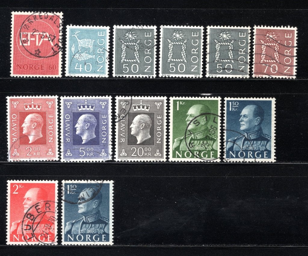 NOORWEGEN Lot 1968 gestempeld, Verzenden, Noorwegen, Gestempeld