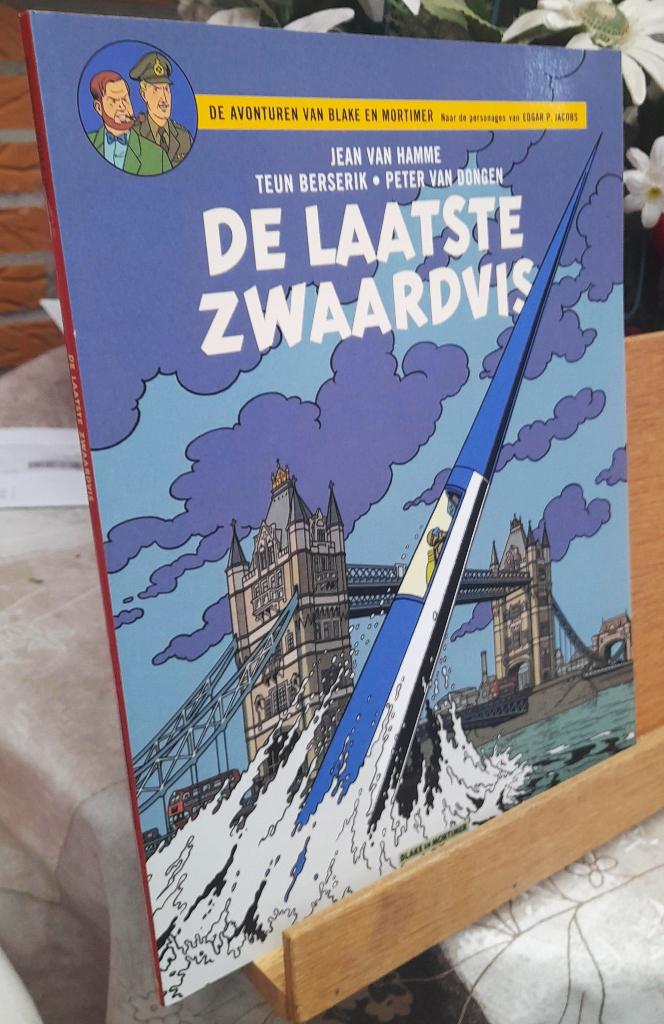 Blake en Mortimer   deel 28  ‘’de laatste zwaardvis  ‘’, Edgar P. Jacobs, Eén stripboek, Nieuw, Ophalen of Verzenden