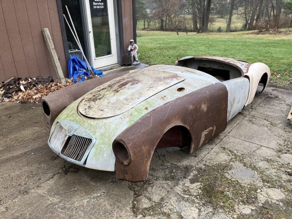 corps/corps MGA, Autos, Achat, Cabriolet, Boîte manuelle, 2 portes