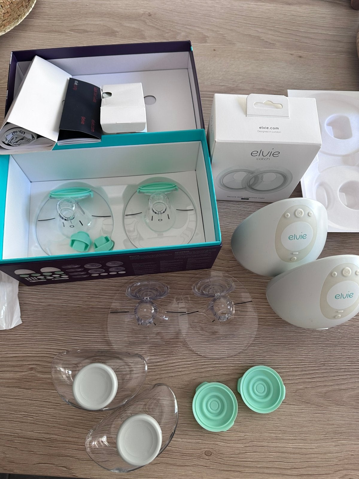 Elvie pump dubbele, Kinderen en Baby's, Ophalen, Borstkolf, Zo goed als nieuw, Elvie