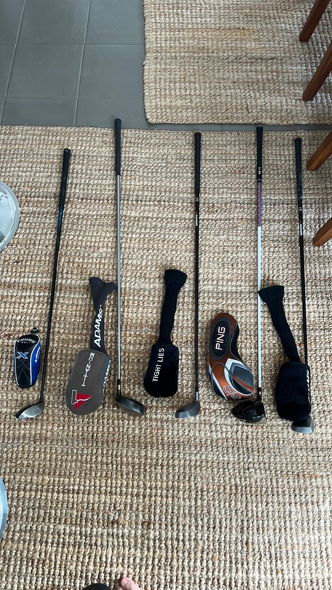 Club et sac de golf, Sports & Fitness, Golf, Enlèvement, Comme neuf, Club