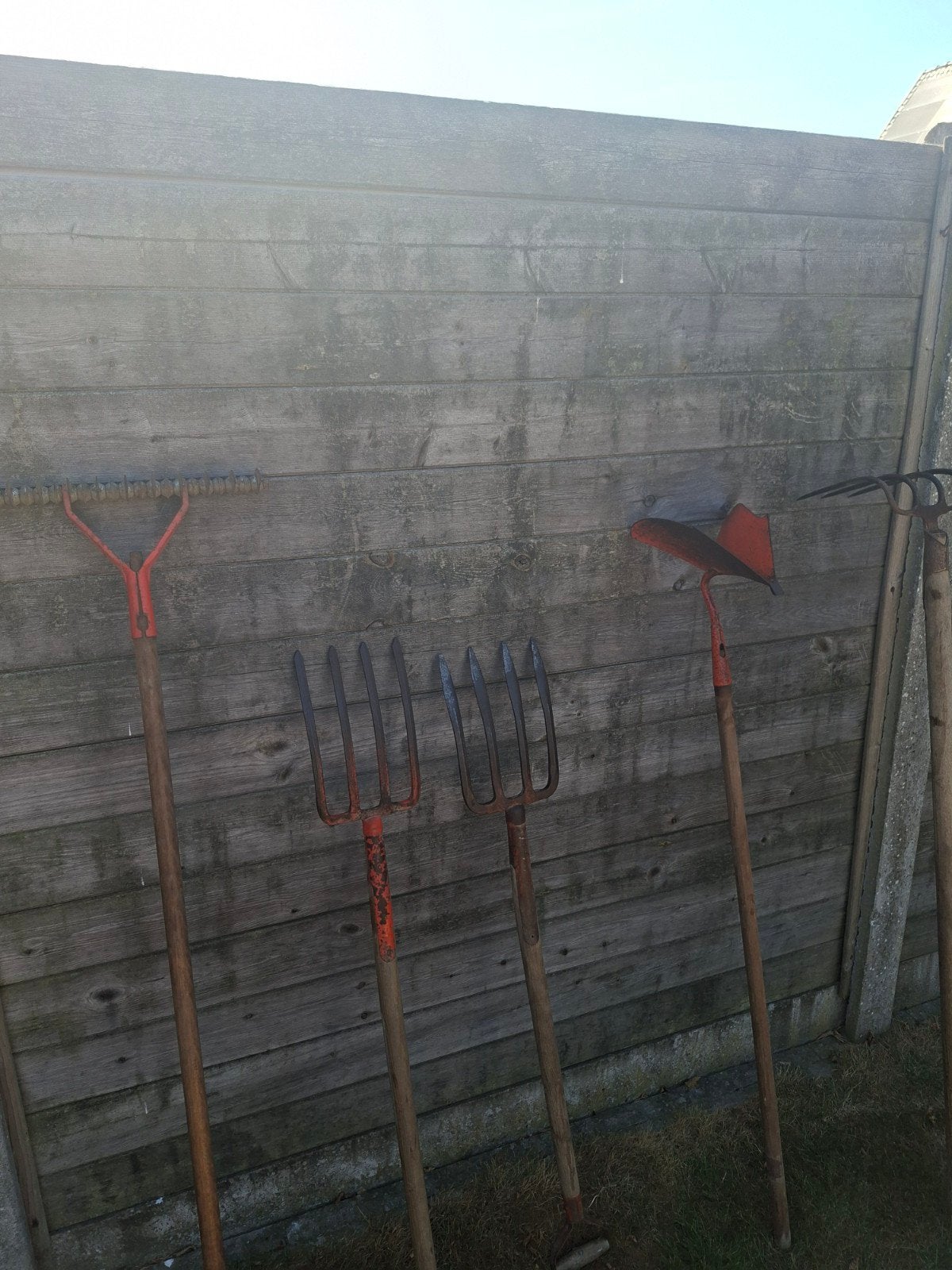 Tuingereedschap, Ophalen, Gebruikt