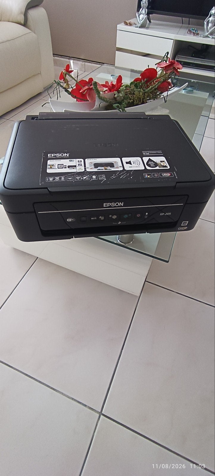 imprimante Epson xp205 plus Lot de cartouche d'encre, Informatique & Logiciels, Epson, Wi-Fi intégré, Enlèvement, Imprimante à jet d'encre