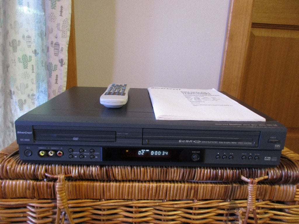 vidéo/dvd SYLVERCREST DC5900, TV, Hi-fi & Vidéo, Lecteurs vidéo, Enlèvement ou Envoi, Cassette vidéo